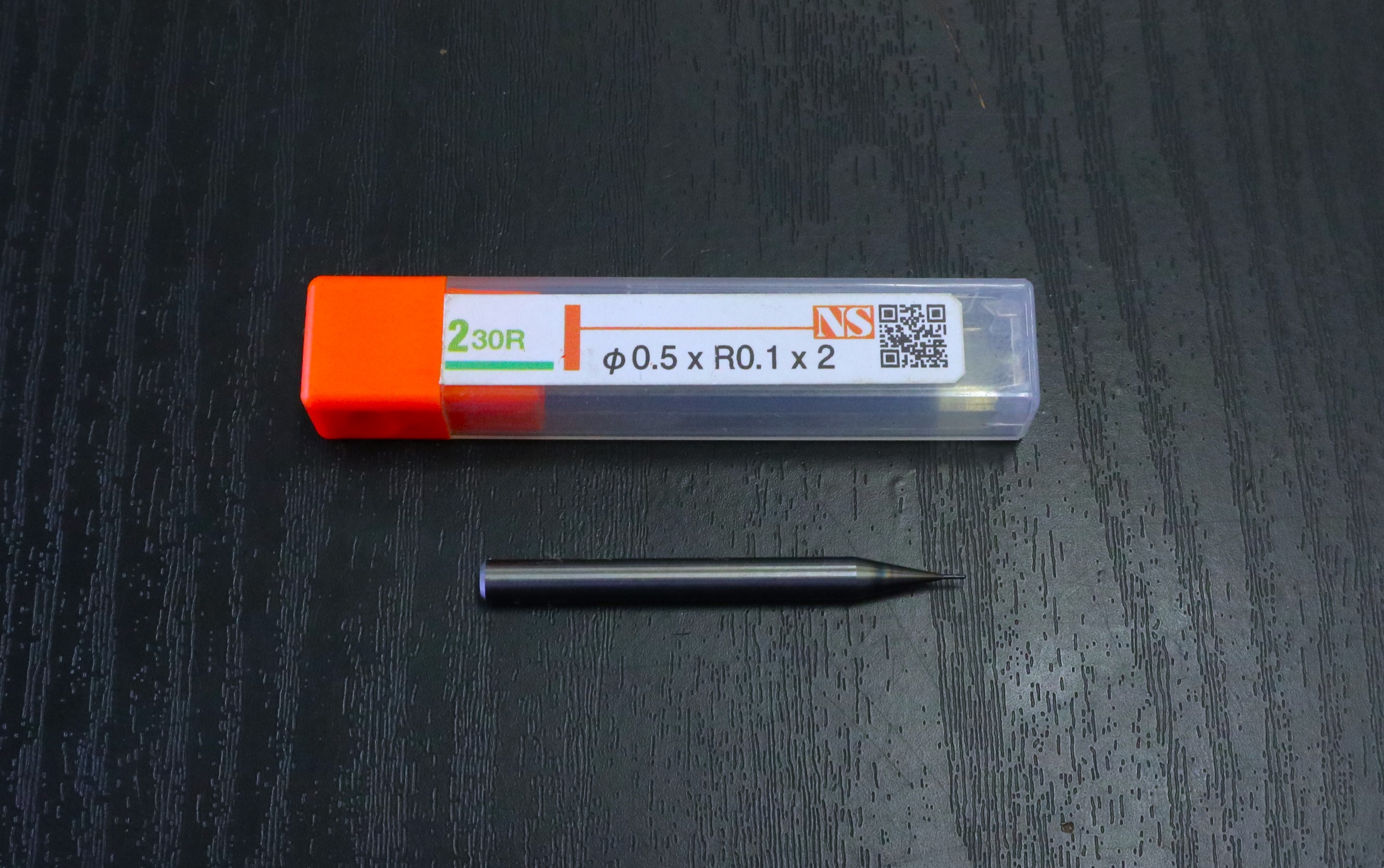 日進工具 エンドミル NMHR 230R φ0.5×R0.1×2　未使用