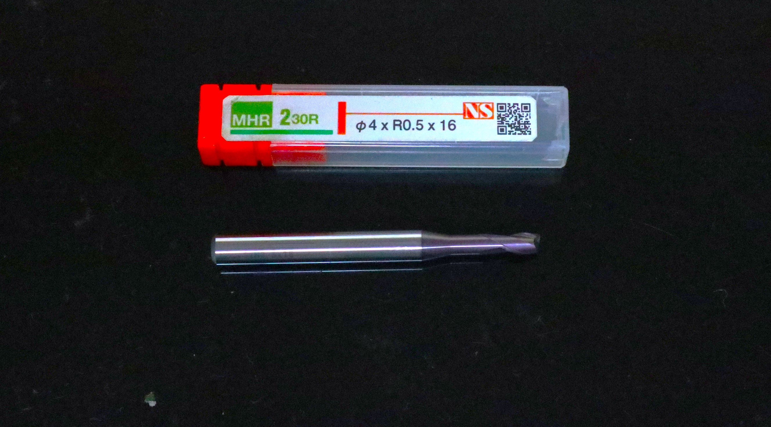 日進工具 エンドミル MHR 230R φ4×R 0.5×16　未使用