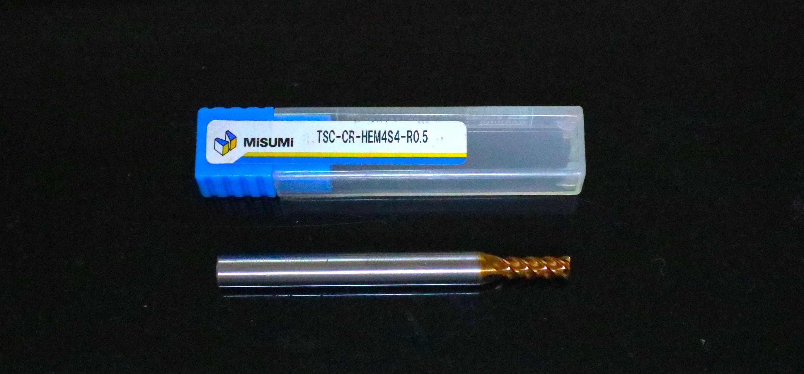 MISUMI エンドミル TSC-HEM4S4-R0.5 未使用