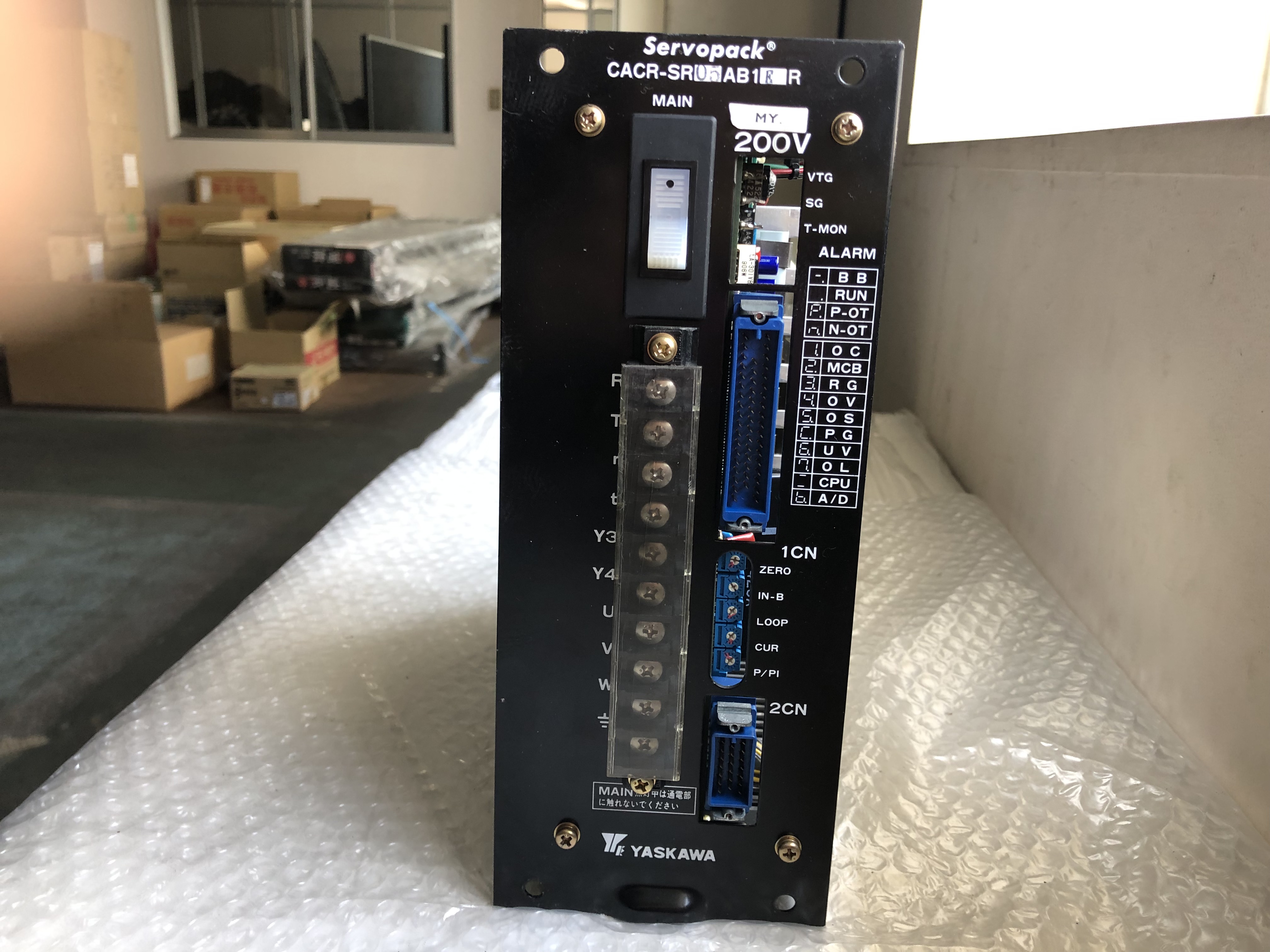 安川電機 YASKAWA サーボパック SERVOPACK CACR-SR 05 AB1 ER | マシン