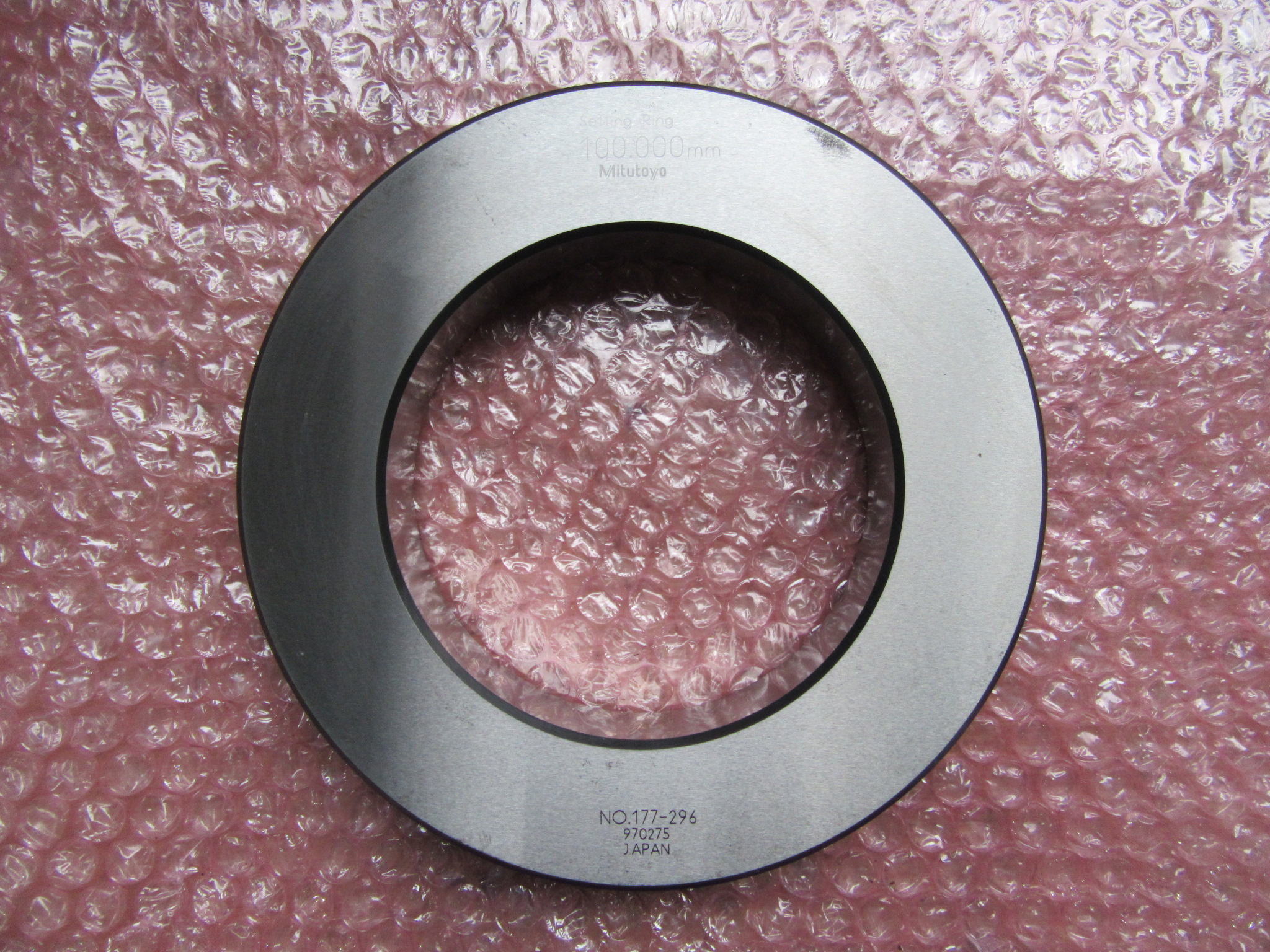 ミツトヨ/Mitutoyo セットリング100mm No:177-296【970275】
