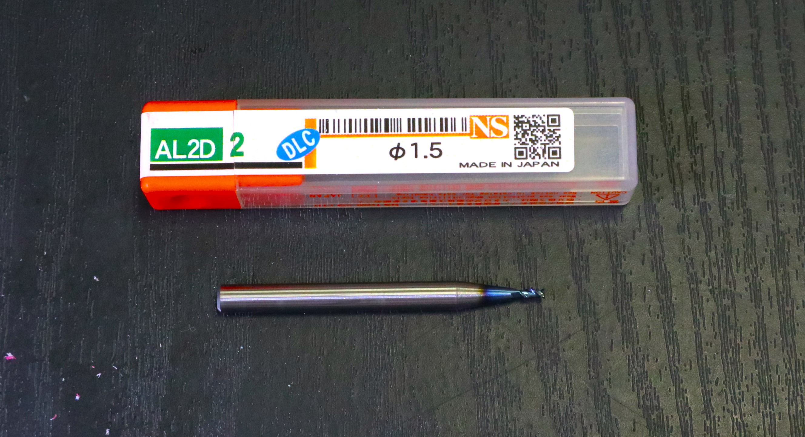 日進工具 エンドミル AL2D Φ1.5　未使用