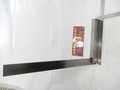 直角スコヤ 直角定規(スコヤ)　横巾340mm　高さ600mm　立厚み巾6mm　底面厚み巾30mm