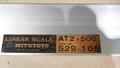 ミツトヨ リニアスケール AT-500