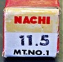NACHI ツイストドリル Φ11.5 MT1 未使用