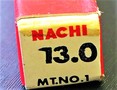 NACHI ツイストドリル Φ13.0 MT1 未使用