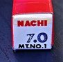 NACHI ツイストドリル Φ7.0 MT1 未使用