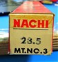 NACHI ツイストドリル 28.5　MT.3　未使用