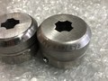 アマダ/AMADA タレパン金型(ダイ)2個 (1)6167966002 C=0.15 4331598H(R=5mm) (2)4331598(R=5mm)