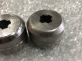 アマダ/AMADA タレパン金型(ダイ)2個 (1)6167966002 C=0.15 4331598H(R=5mm) (2)4331598(R=5mm)