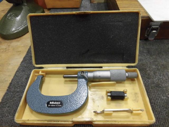 MITUTOYO｜ミツトヨ 両球面外側マイクロメーター BMD-50