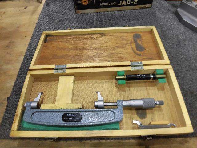 MITUTOYO｜ミツトヨ キャリパー形外側マイクロメーター OMP-125