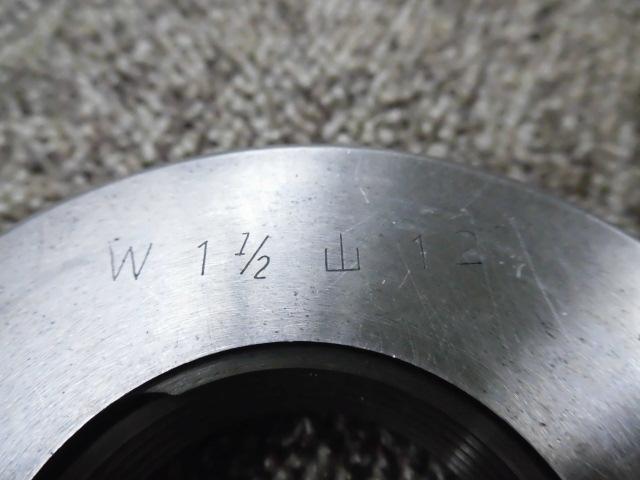 GSK｜郷原精機 リングゲージ W1 1/2　山12