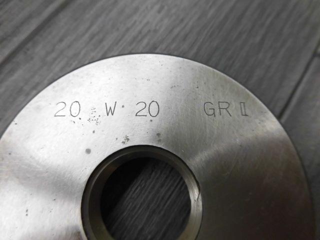 リングゲージ W20 山20