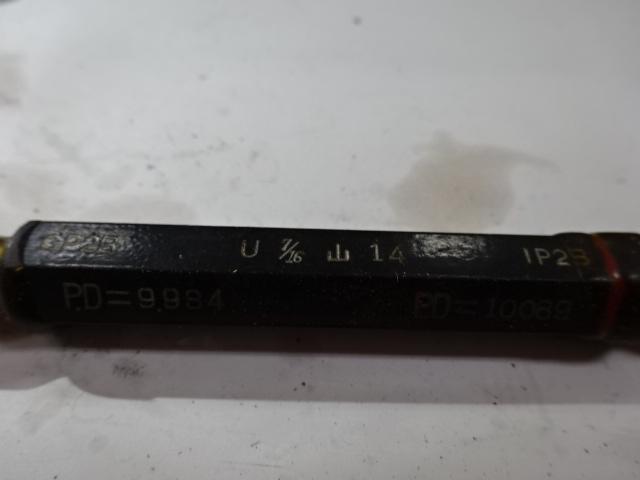GSK｜郷原精機 ネジゲージ U7/16 山14