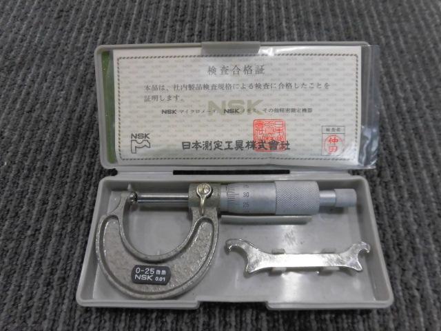 NSK｜日本測定 片球面マイクロメーター YD01-M | マシンライフ