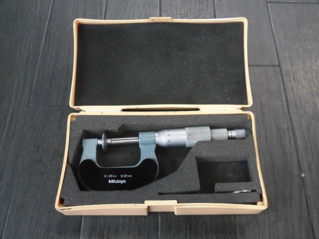 MITUTOYO｜ミツトヨ 歯厚マイクロメーター PDM-25