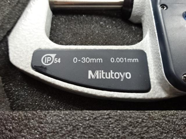 MITUTOYO｜ミツトヨ デジタル外側マイクロメーター MDQ-30