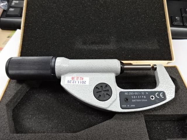 MITUTOYO｜ミツトヨ デジタル外側マイクロメーター MDQ-30