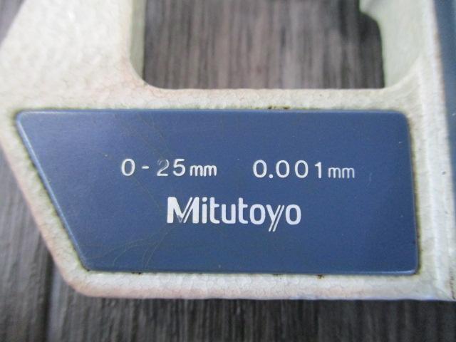 MITUTOYO｜ミツトヨ デジタル外側マイクロメーター MDC-25M