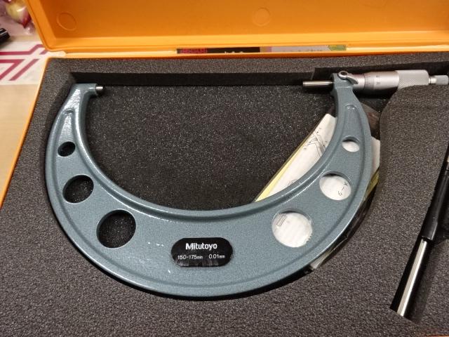 MITUTOYO｜ミツトヨ 外側マイクロメーター OM-175