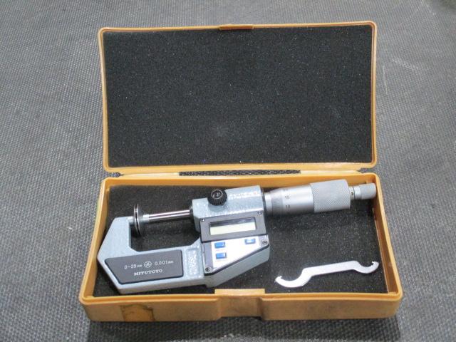 MITUTOYO｜ミツトヨ デジタル歯厚マイクロメーター GMA-25DM