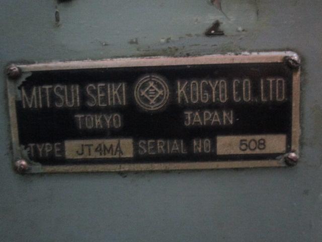 MITSUI SEIKI｜三井精機 傾斜円テーブル JT4MA
