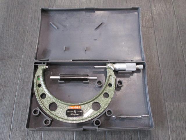 MITUTOYO｜ミツトヨ 外側マイクロメーター OM-125