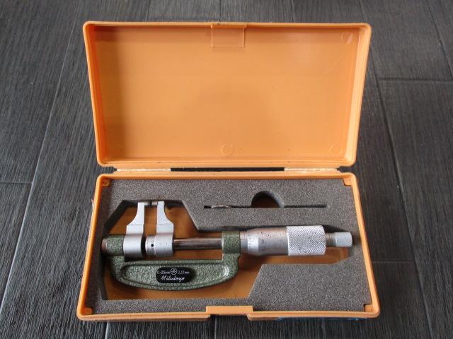 MITUTOYO｜ミツトヨ キャリパー形外側マイクロメーター OMP-25W