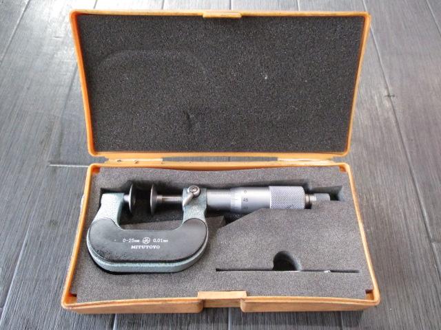 MITUTOYO｜ミツトヨ 歯厚マイクロメーター GMA-25