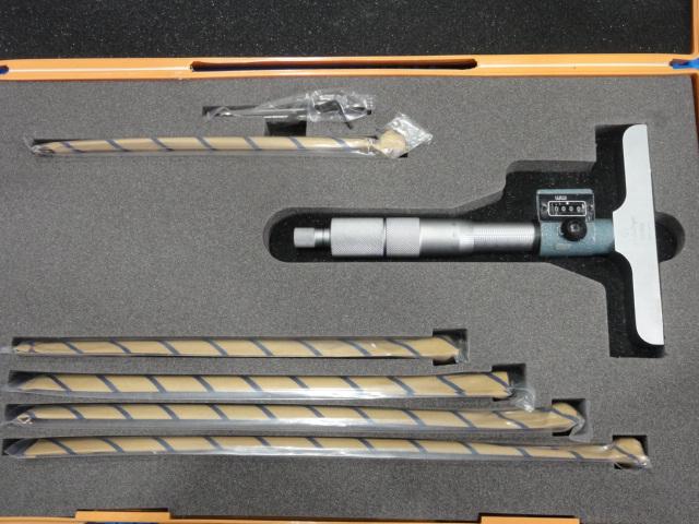 MITUTOYO｜ミツトヨ 替ロッド形カウントデプスゲージ DMC100-150K