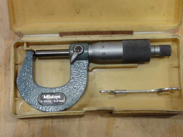 MITUTOYO｜ミツトヨ 片球面マイクロメーター BMS-25