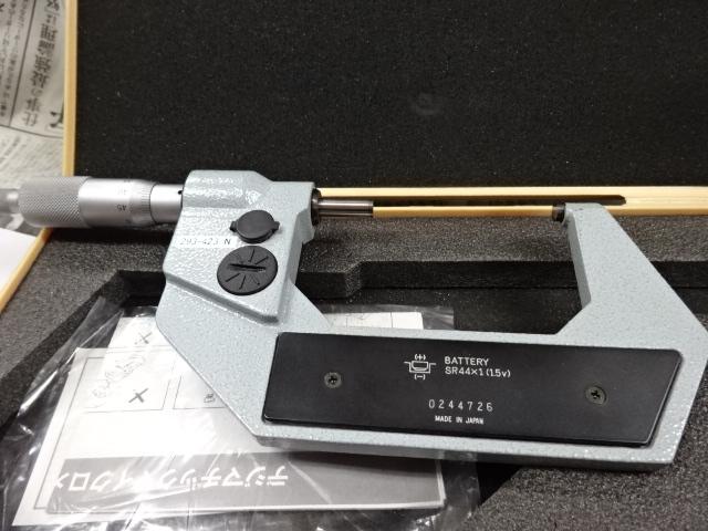 MITUTOYO｜ミツトヨ デジタル外側マイクロメーター MDC-75M