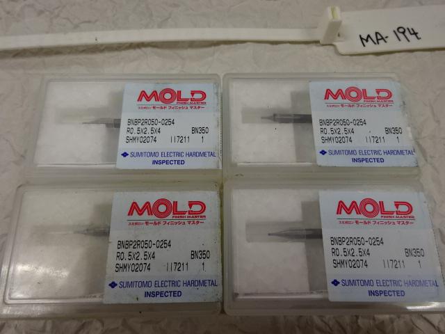 SUMITOMO｜住友電工ハードメタル ボールエンドミル BNB-2R050-0254