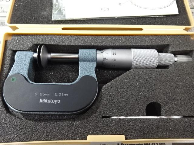 MITUTOYO｜ミツトヨ 歯厚マイクロメーター PDM-25