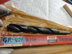 不二越(NACHI) テーパーシャンクドリル 13/16