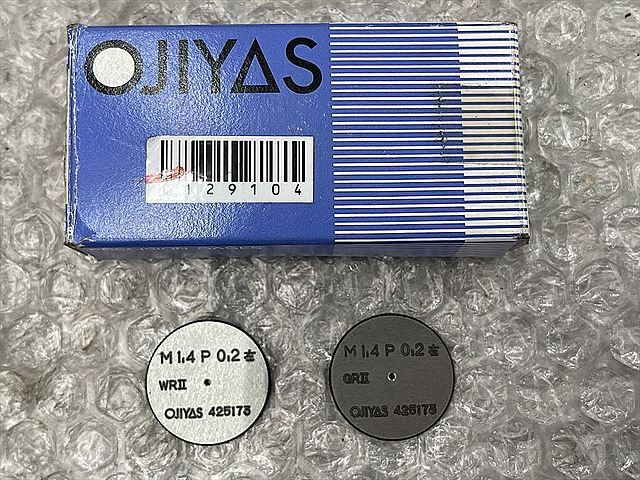 オヂヤセイキ ネジリングゲージ M1.4P0.2-L