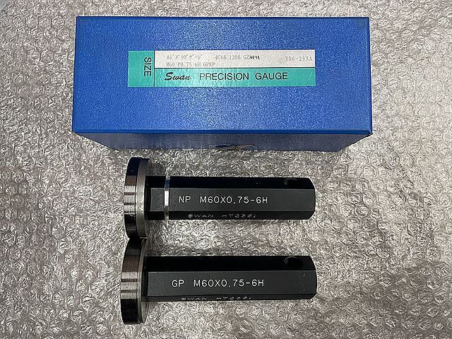 Swan ネジプラグゲージ M60P0.75-6H