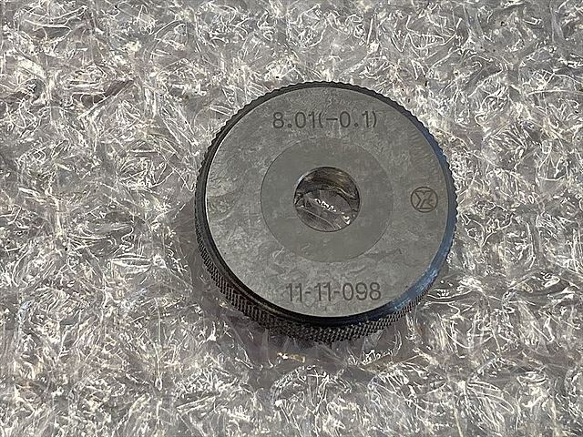 アルプスゲージ リングゲージ 8.01