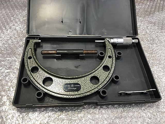 ミツトヨ 外側マイクロメーター OM-150(103-142A)