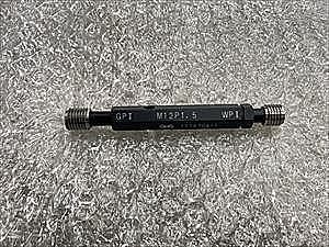 測範社 ネジプラグゲージ M12P1.5