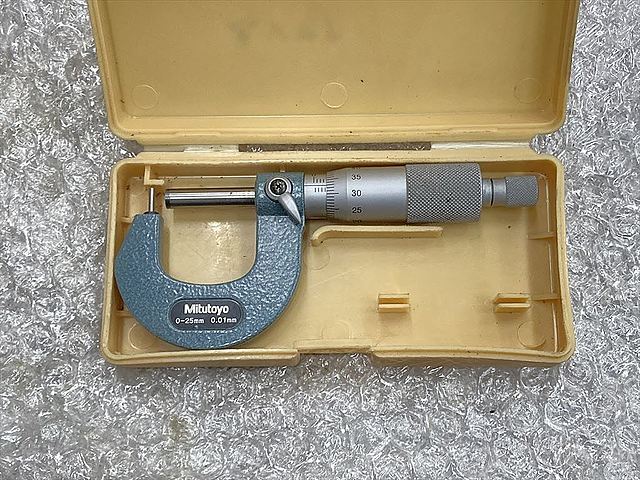 ミツトヨ 棒球面マイクロメーター BMB1-25(115-302)