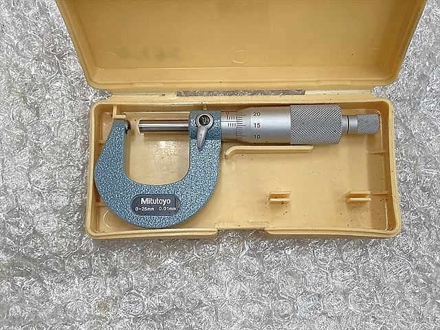 ミツトヨ 片球面マイクロメーター BMS-25(115-115)