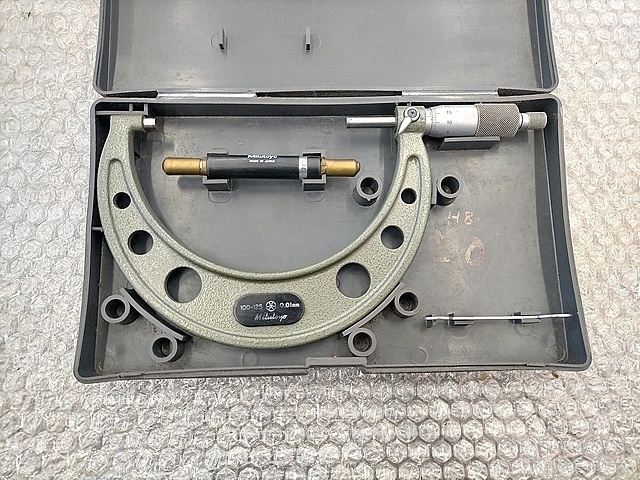 ミツトヨ 外側マイクロメーター OM-125(No.103-141)