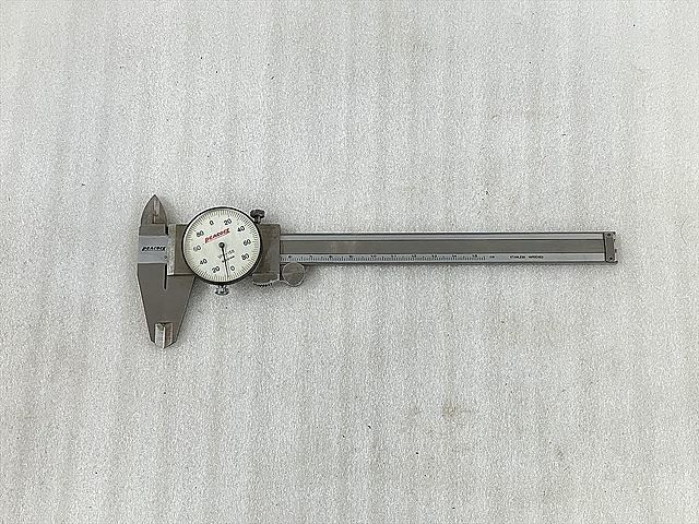 ピーコック　ダイヤルノギス　150㎜　ダイヤル　0.02㎜　PEACOCK　測定器　中古　工具　＃1182 | VM-150 ダイヤルノギス 株式会社 C154100 小林機械