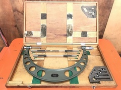 ミツトヨ 替えアンビル式外側マイクロメーター No.104-108