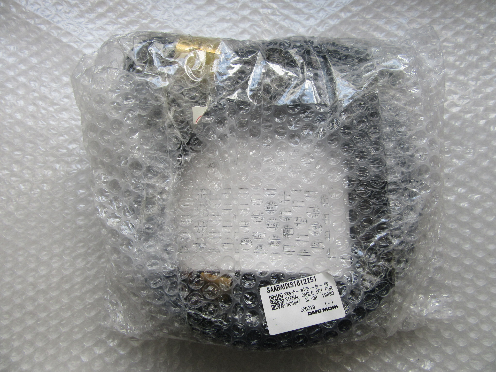 DMG森精機  X軸サーボモーター信 SAABAHXS1812251　N06647 SL-08