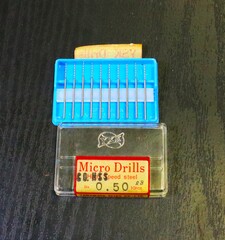 YSK マイクロドリル  0.50 10個　未使用