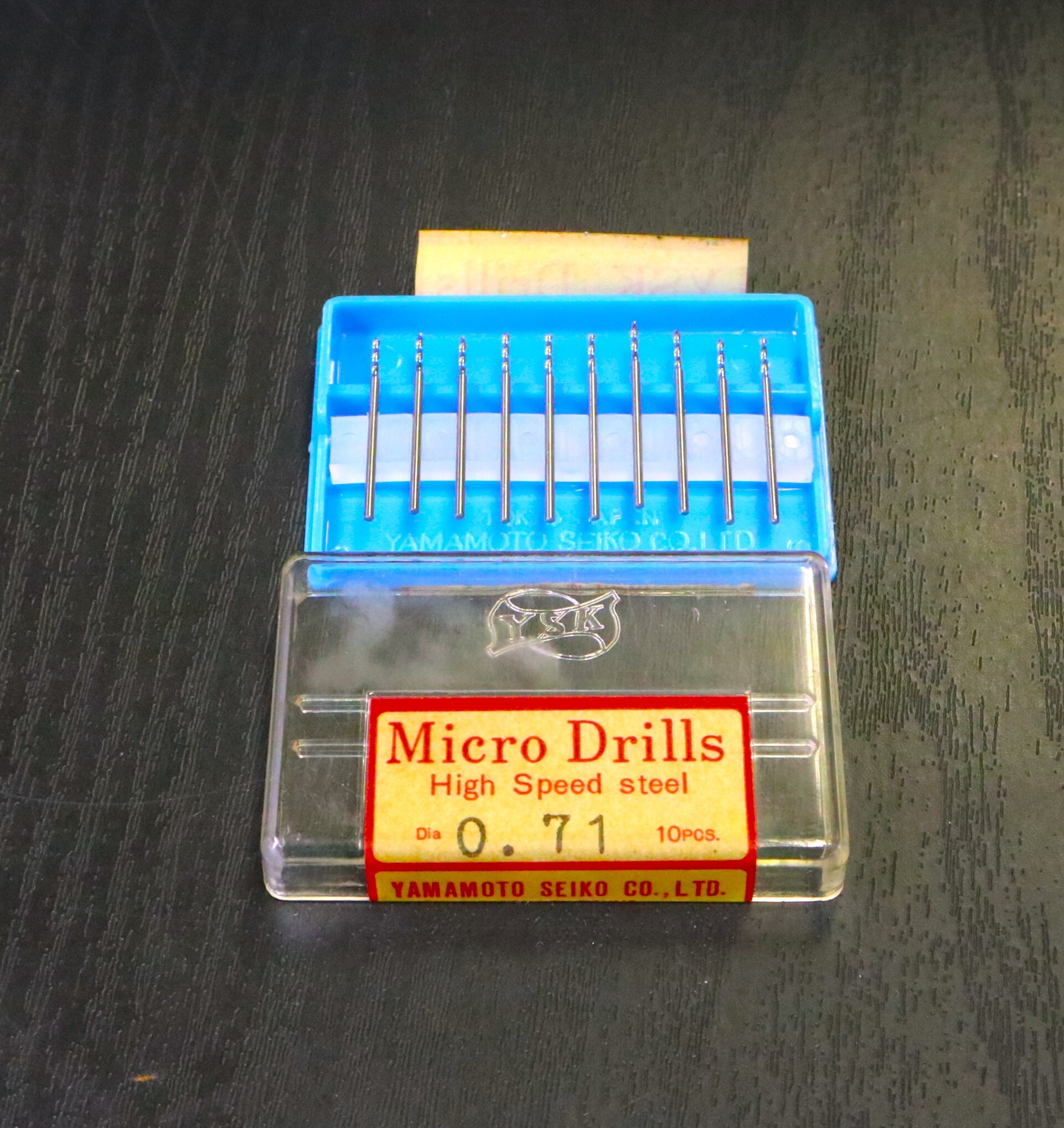 YSK マイクロドリル 　0.71 10個　未使用