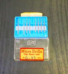 YSK  マイクロドリル　 　0.95　8個　未使用